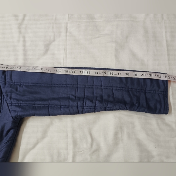 Women's Winter Blue Full sleeve Straight Jacket - Picture 7 of 9